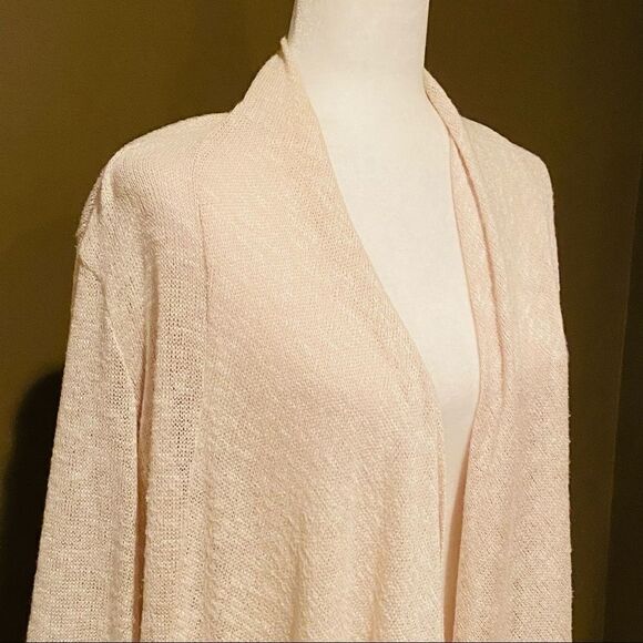 Chennault Off White Cardigan Size Large - Picture 4 of 10